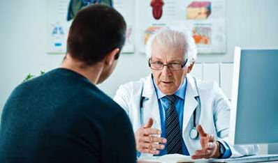 Consult a doctor for a prostatitis by a doctor