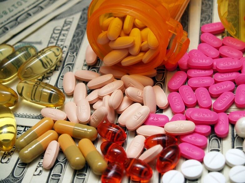 Prostatitis is often treated with medications in the form of tablets